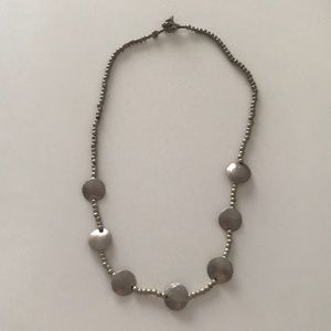 Noonday Collection Discs and Pearls Necklace